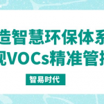 打造智慧環(huán)保體系，實(shí)現(xiàn)VOCs精準(zhǔn)管控