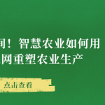 科技深耕田間！智慧農(nóng)業(yè)如何用AI +物聯(lián)網(wǎng)重塑農(nóng)業(yè)生產(chǎn)