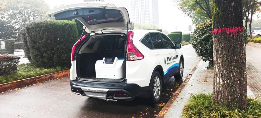 智易時代道路積塵負(fù)荷走航監(jiān)測